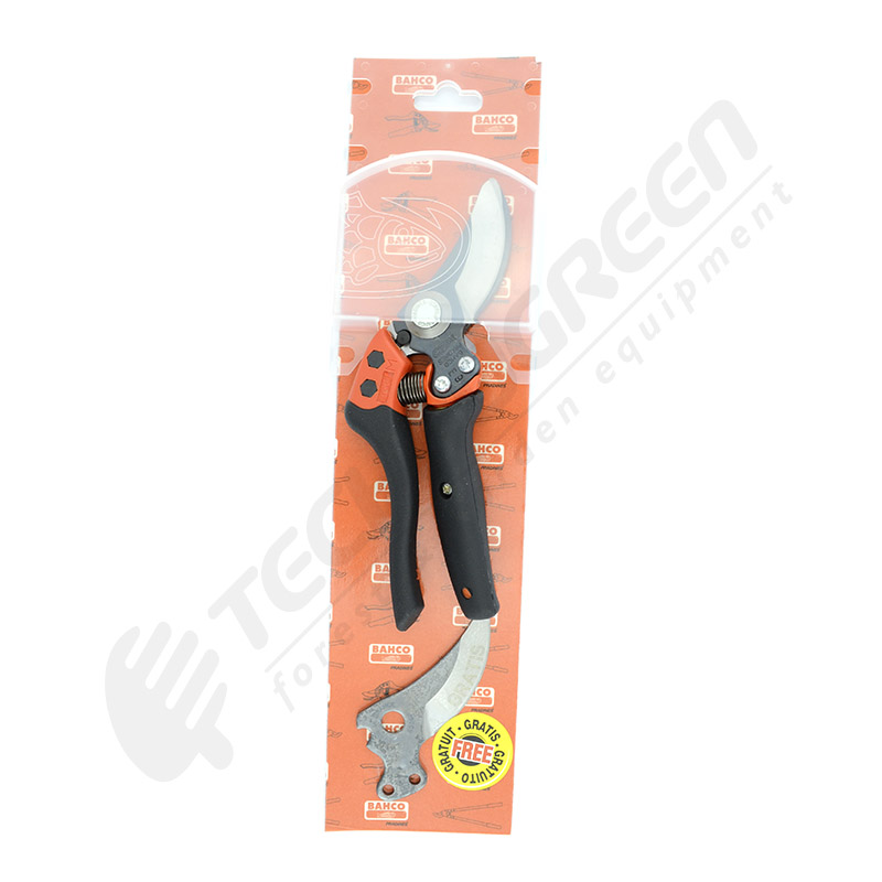 PRUNING SCISSORS WITH ROTATING HANDLE